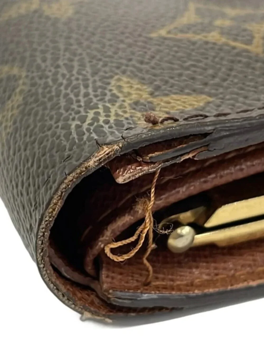 LOUIS VUITTON Porte Monnaie Billets Viennois M61663 Monogram CA0015